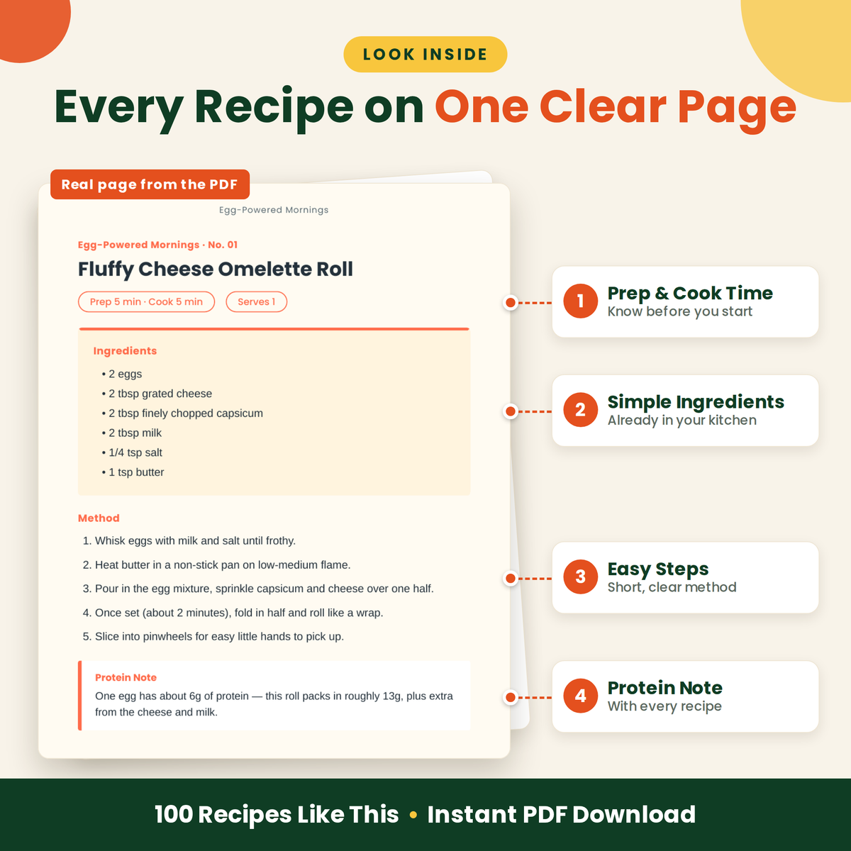 100 High Protein Indian Breakfasts