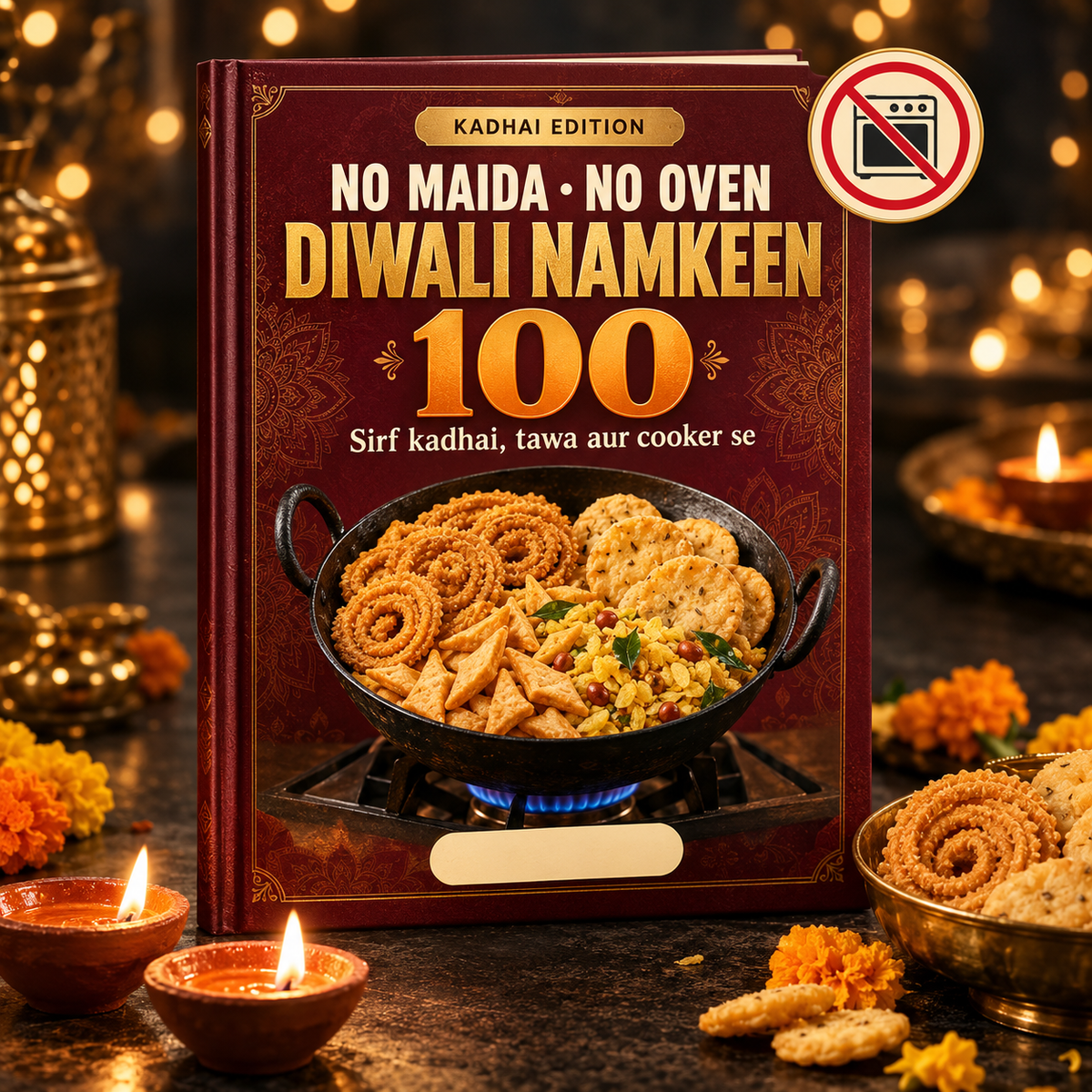 No Oven Diwali Namkeen 100